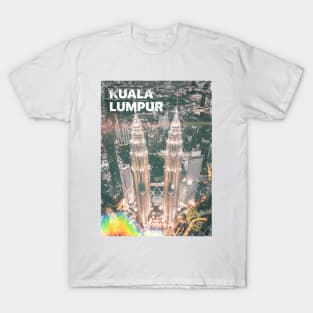 Vintage Kuala Lumpur Poster | Places of the World T-Shirt